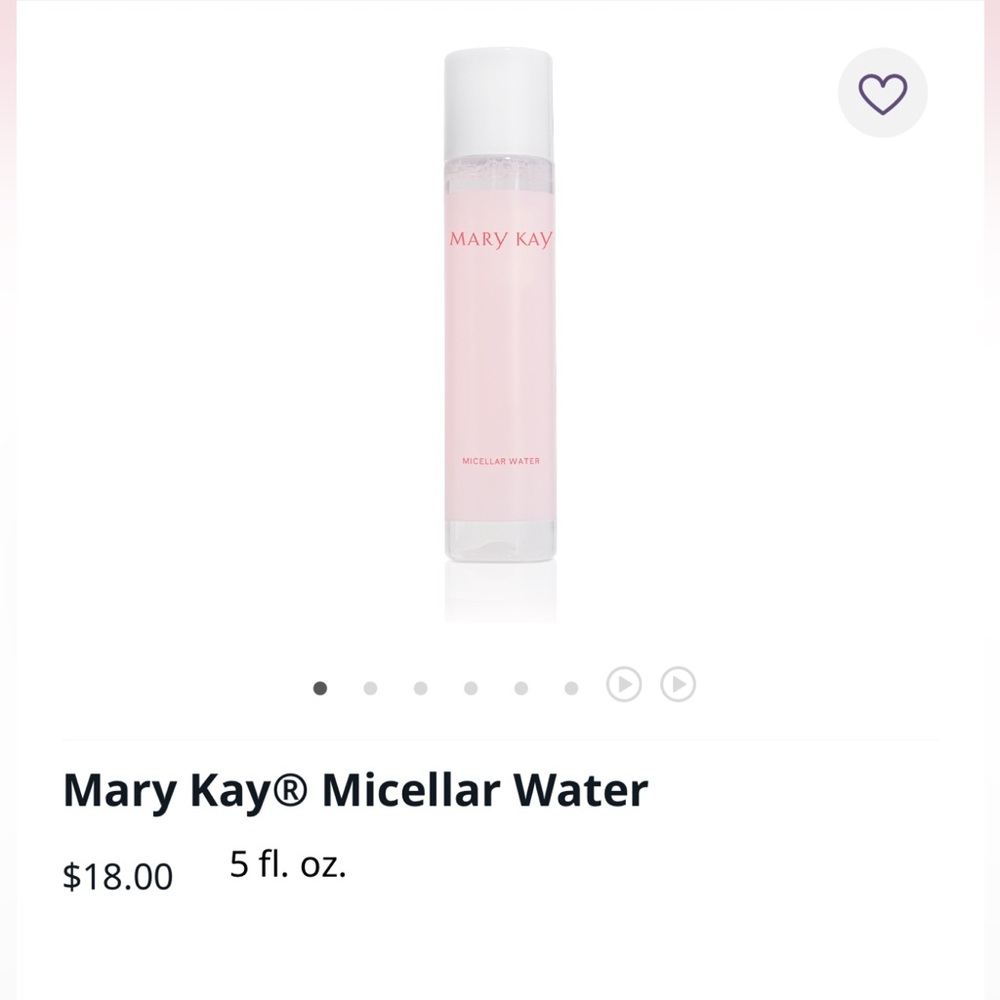 Mary Kay Micellar Water NIB